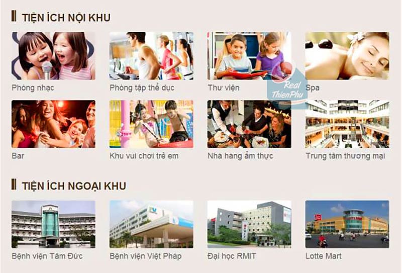 Tiện ích căn hộ Q7 Boulevard Hưng Thịnh