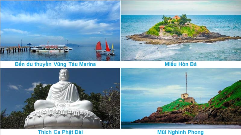 Địa điểm du lịch nổi tiếng tại Tp Vũng Tàu