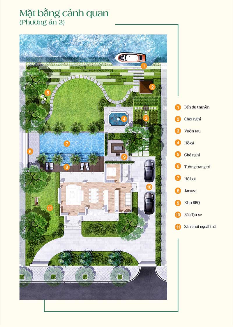 Thiết kế Saigon Garden Riverside Villas